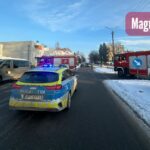 KĘTRZYN: Kolizja na Palcu Słowiańskim! Jedna osoba trafiła do szpitala