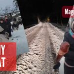 WAŻNY TEMAT: Wypadek, nieodśnieżona droga i kulig starosty. Droga 1733N obnaża oderwanie władzy od rzeczywistości